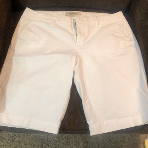 White Bermuda Shorts